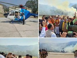 उत्तराखंड, भाजपा के प्रदेश अध्यक्ष मदन कौसिक पहुँचे वगेश्वर पुलिस भूल गयी प्रोटोकॉल