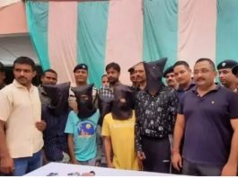 हरिद्वार, मोरा तारा ज्वैलर्स से 50लाख की रंगदारी मांगने वाले 5आरोपी गिरफ्तार