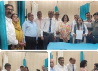 राजस्थान,वेटरन्स इंडिया (पूर्व सैनिक) की टीम ने एयर कमांडर और डॉक्टर शिप्रा राय का किया स्वागत