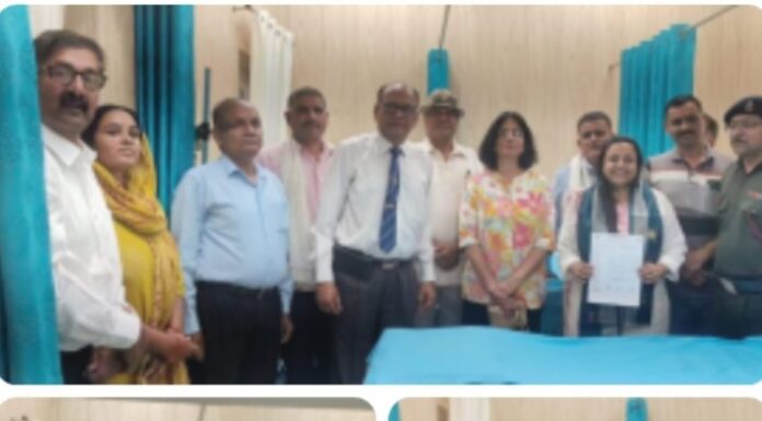 राजस्थान,वेटरन्स इंडिया (पूर्व सैनिक) की टीम ने एयर कमांडर और डॉक्टर शिप्रा राय का किया स्वागत