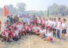 सहारनपुर,भारत में हॉकी के 100 वर्ष‘‘ पूरे होने के उपलक्ष्य में हॉकी पुरूष व महिला प्रतियोगिता सम्पन्न