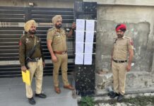 जालंधर पुलिस ने नशे के धंधे से जुड़े दोषी पूरन सिंह विकू के खिलाफ बड़ी कार्रवाई की है। कार्रवाई करते हुए दोषी की 50 लाख से अधिक कीमत की संपत्ति जब्त