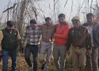 सहारनपुर,थाना जनकपुरी पुलिस व एसओजी टीम द्वारा ट्रांसपोर्ट नगर में घटित लूट की घटना का मात्र 42 घण्टे में किया सफल अनावरण