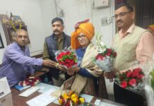 राजस्थान,भरतपुर में पदस्त इंदू मीणा को आरटीओ और डीटीओ अभय मुद्गल को एआरटीओ के पद पर प्रमोशन