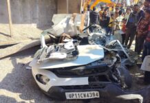 दिल्ली-देहरादून हाइवे पर डम्पर कार पर पलटा – सात की मौत