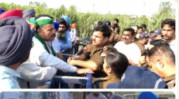 हरिद्वार,सिख समाज और पुलिस प्रशासन के बीच अर्की पौड़ी हरिद्वार स्नान करने को लेकर हुई नोक झोंक