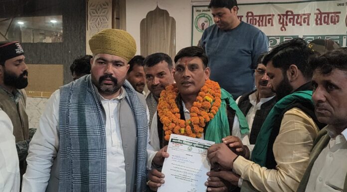 सहारनपुर,राष्ट्रीय अध्यक्ष ठाकुर दीपक सोम ने किसानों पर हो रहे अत्याचारों पर सरकार पर जमकर साधा निशाना