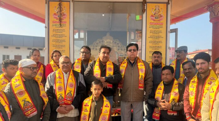 सहारनपुर,महाराजा अग्रसेन के दिखाए मार्ग पर चलने का किया आह्वान