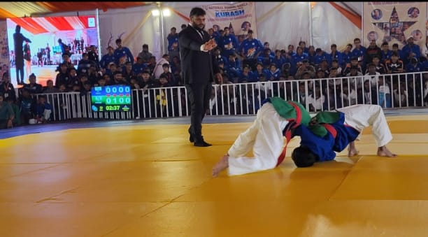 सहारनपुर,भीमराव अंबेडकर स्टेडियम में 69वीं राष्ट्रीय विद्यालयी खेल प्रतियोगिता कुराश 2025 का किया गया शुभारंभ