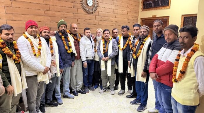 हरिद्वार,जन अधिकार पार्टी के राष्ट्रीय अध्यक्ष आजाद अली ने किया ज्वालापुर हरिद्वार प्रेस क्लब की नवगठित कार्यकारिणी का सम्मान