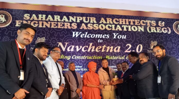 सहारनपुर,आर्किटेक्ट में इंजीनियर सृष्टि के निर्माण की महत्वपूर्ण कड़ी:योग गुरु पदम श्री भारत भूषण