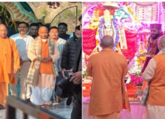 कोटद्वार,सिद्धबली मंदिर पहुंचे सीएम योगी आदित्यनाथ