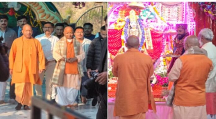 कोटद्वार,सिद्धबली मंदिर पहुंचे सीएम योगी आदित्यनाथ