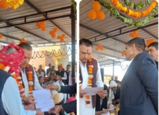 राजस्थान,संविदा पर सेवाएं दे रहे पूर्व सैनिकों का वेतन बढ़ाने के लिए विधायक को दिया ज्ञापन ।