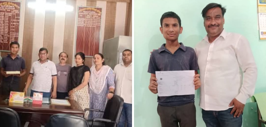 हरिद्वार, सीतापुर राजकीय इंटर कॉलेज के छात्र अजीत सिंह ने 94%अंक प्राप्त कर परिवार और विद्यालय का किया नाम रोशन 