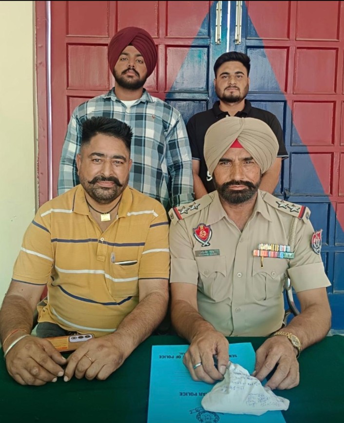जालंधर ग्रामीण CIA ने नशा तस्कर को 100 ग्राम हेरोइन समेत पकड़ा