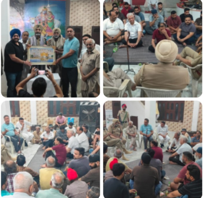 पंजाब,नकोदर-नूरमहल में पुलिस ने व्यापार मंडल के साथ की बैठक