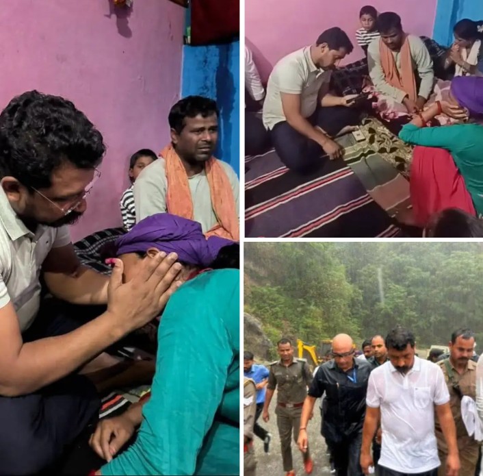 उत्तराखंड, पुलिस प्रशासन नहीं रोक पाया चंद्रशेखर आजाद को केतन के घर जाने से