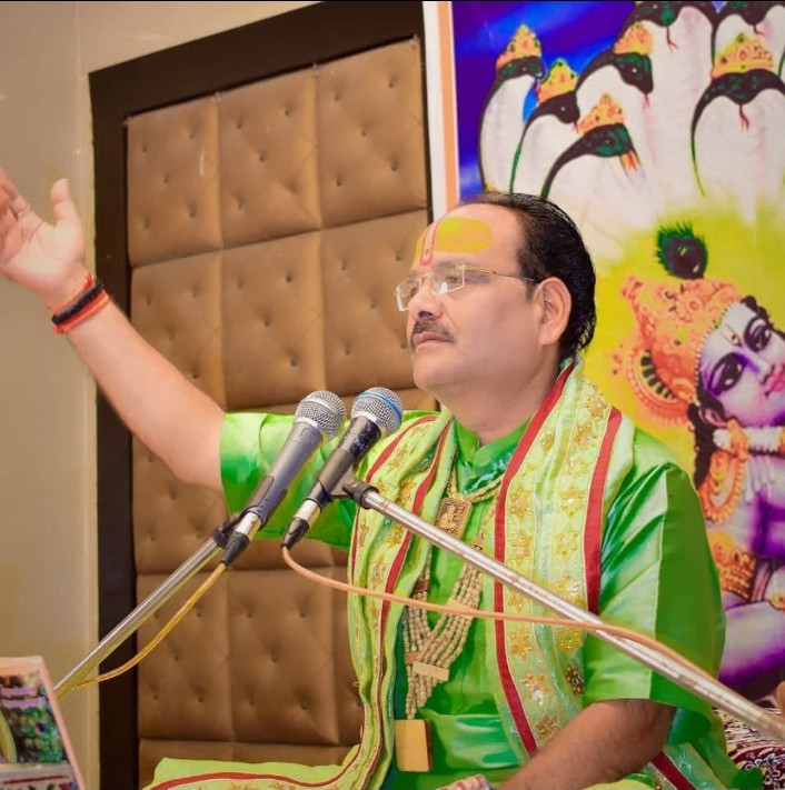रील के कारण टूट रहे हैं परिवार और पति पत्नी के सम्बन्ध – पंडित राजेश अग्निहोत्री भागवताचार्य