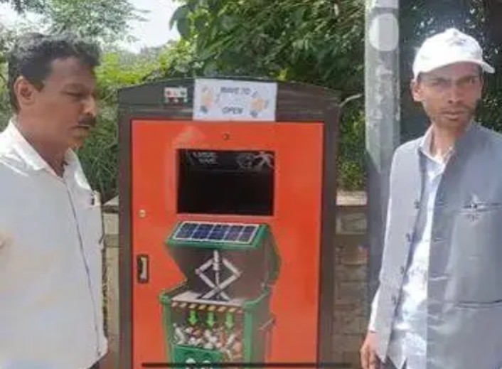 हरिद्वार,कांवड़ मेले में स्वच्छता की नई पहल, सोलर स्मार्ट डस्टबिन का ट्रायल