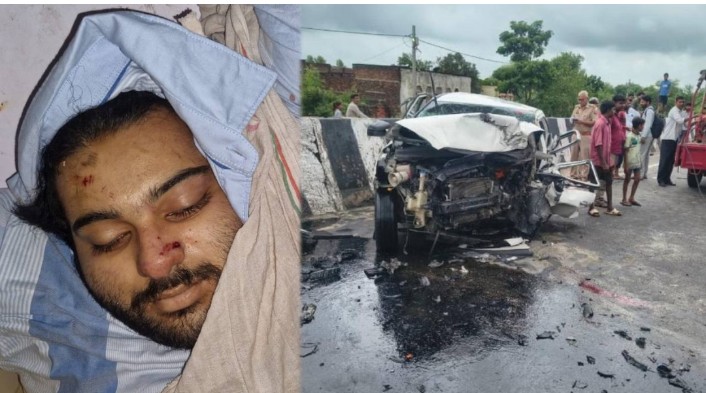उत्तर प्रदेश, अतीक अहमद के बेटे की सड़क हादसे मे मौत